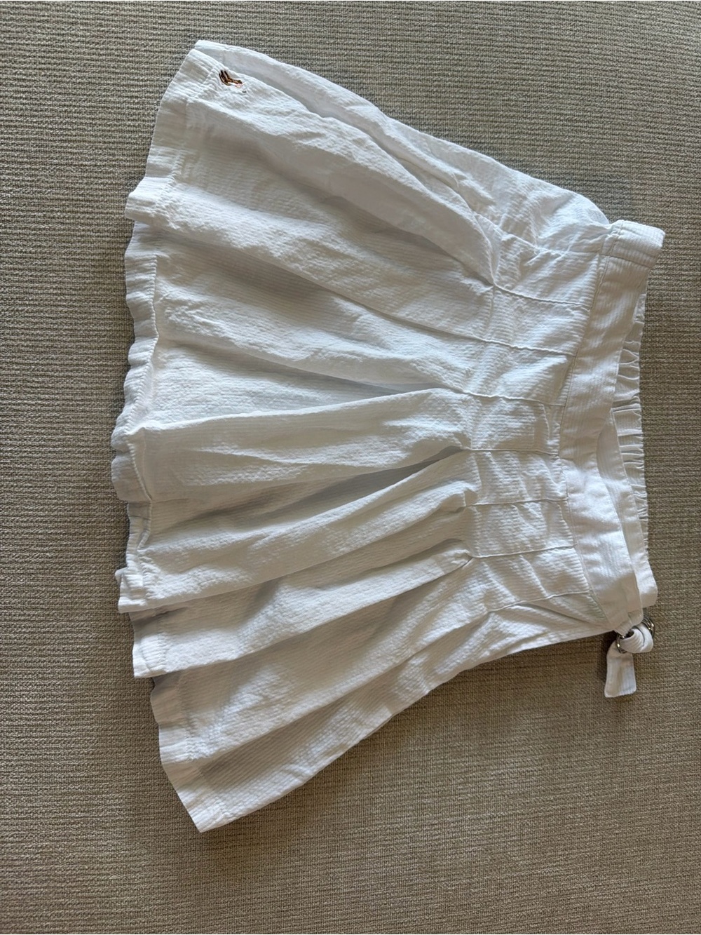 Polo by Ralph Lauren White Pleated Skort with Embroidered Pony